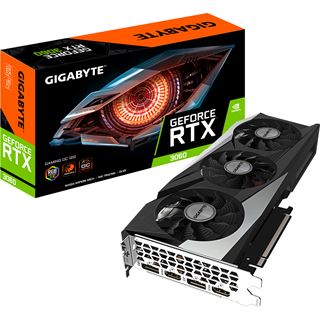 12GB Gigabyte GeForce RTX 3060 Gaming OC 2x DP/2xHDMI (Retail)