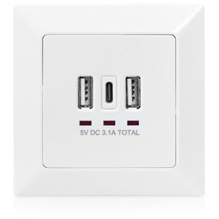 Digitus Steckdose mit USB A & USB-C Ports Unterput