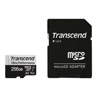 256GB Transcend microSD Card SDXC USD340S w/Adapter