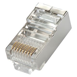Lindy RJ45 Stecker STP Cat.5e 10er Pack