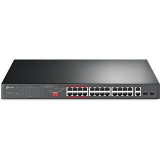 TP-Link Switch 24 2SFP PoE+ 250W 24x10/100,2x10/100/1000,2xSFP,PoE+