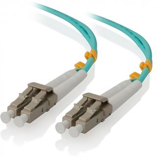 (€6,60*/1m) 1.50m Alogic LWL Glasfaserkabel OM3 LC Stecker auf