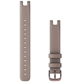 Garmin Wechselarmband Lily 14mm ital. Leder Taube/Mokka (010-13068-A0)