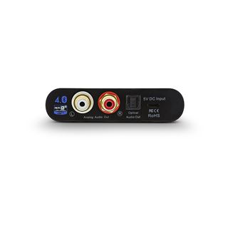 InLine Bluetooth True Hi-Fi Audio Receiver, DAC, BT 5.0, aptX, Cinch