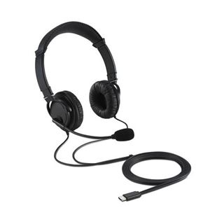 Kensington Headset Hi-Fi mit Mikrofon, USB-C, schwarz