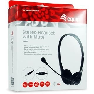 Equip Headset Klinke 245304 1.8m Kabel,Mikro,Fernbe.Stereosw