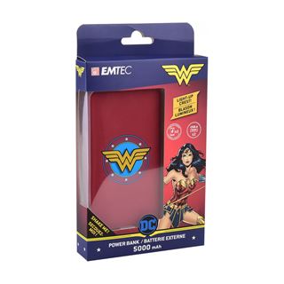 Emtec Power Bank Essentials 5.000 mAh Wonderwoman