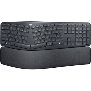 Logitech Ergo K860 Graphite, US-layout, Kabellos