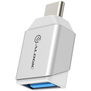 Alogic Adapter Ultra Mini USB-C to USB-A silber