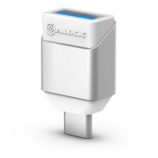Alogic Adapter Ultra Mini USB-C to USB-A silber