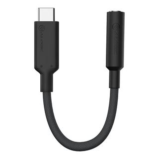 Alogic Adapter USB-C to 3.5mm Audio 10cm schwarz