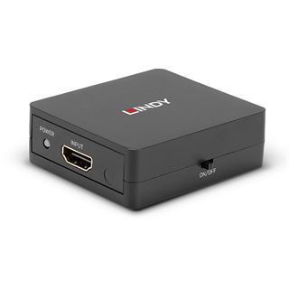 Lindy 2 Port HDMI 18G Splitter, Compact