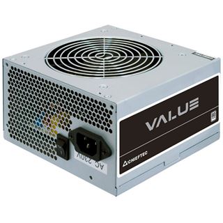 500 Watt Chieftec Value APB-500B8 Non-Modular 80+