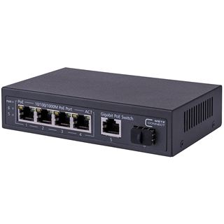 Metz Connect Switch Desktop GigEth PoE 1x1Gbps/RJ45 Tischmod Power