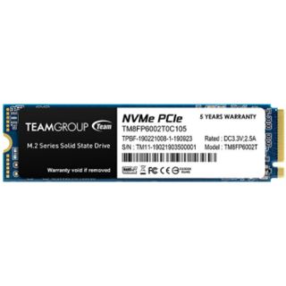 1TB TeamGroup M.2 PCIe 3.0 x4 3D-NAND TLC (TM8FP6001T0C101)