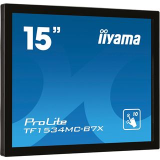 15" (38,10cm) iiyama ProLite TF1534MC-B7X schwarz 1024x768 1xDP