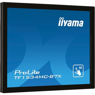 15" (38,10cm) iiyama ProLite TF1534MC-B7X schwarz 1024x768 1xDP