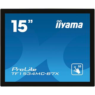 15" (38,10cm) iiyama ProLite TF1534MC-B7X schwarz 1024x768 1xDP