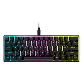 Corsair Gaming K65 RGB Mini CHERRY MX Speed RGB Silver USB Deutsch