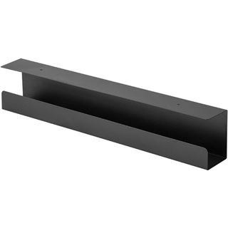 InLine Kabelführungssystem für Untertisch-Montage, schwarz