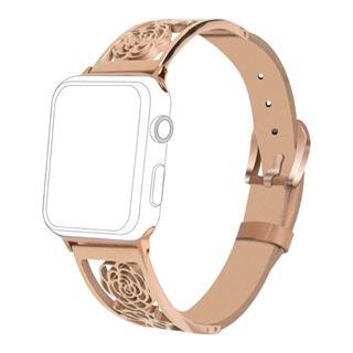 4Smarts topp Armband Apple Watch 38/40 mm, Metal Flowers rosegold