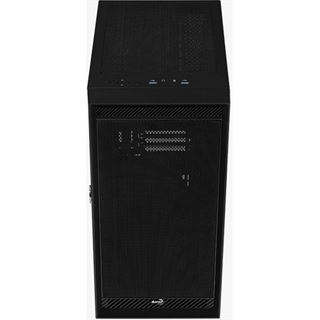 AeroCool Graphite mit Sichtfenster Midi Tower ohne Netzteil schwarz