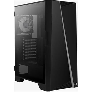 AeroCool Mirage mit Sichtfenster Midi Tower ohne Netzteil schwarz