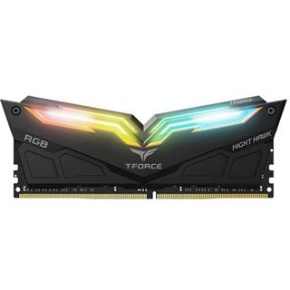 32GB TeamGroup T-Force Night Hawk RGB schwarz DDR4-3000 DIMM CL16