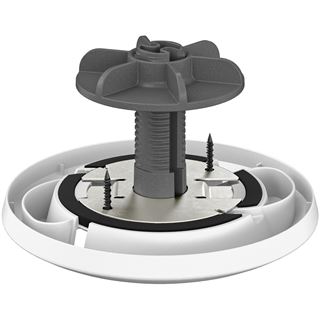 Logitech Rally Mic Pod table mount, off-weiss