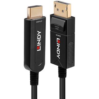 (€22,39*/1m) 10.00m Lindy HDMI Hybrid Displayport Stecker auf