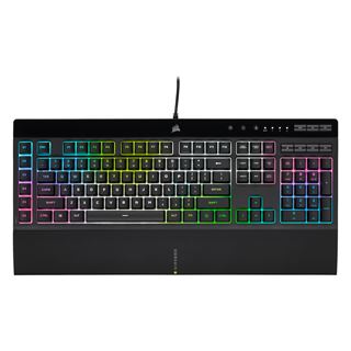 Corsair Gaming K55 RGB PRO XT USB Deutsch schwarz (kabelgebunden)