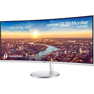 34" (86,36cm) Samsung Curved C34J791WTR silber 3440x1440 1x