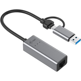 I-TEC USB-C Metal 2.5Gbps Ethernet Adapter 1x USB-C auf RJ-45
