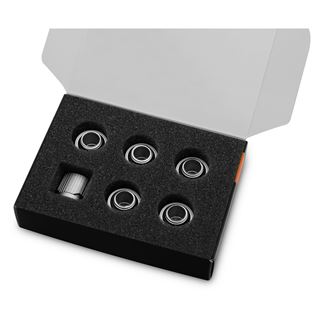 EK Water Blocks EK-Quantum Torque STC 10/16 - 6er-Pack, Satin Titanium