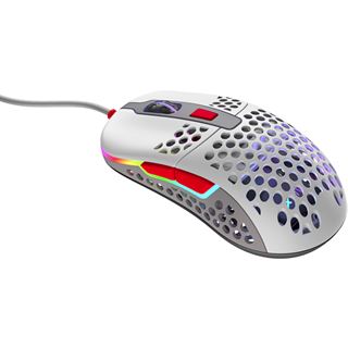 CHERRY Xtrfy M42 RGB Retro Edition USB wei&szlig;/grau (kabelgebunden)