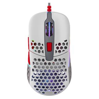 CHERRY Xtrfy M42 RGB Retro Edition USB wei&szlig;/grau (kabelgebunden)