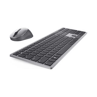 Dell Tastatur- Mauskombi Kabellos Bluetooth deutsch schwarz