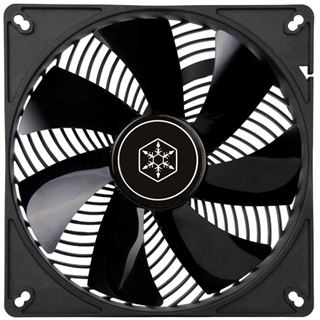 Silverstone Air Penetrator 139x139x25mm 1500 U/min 30 dB(A) schwarz