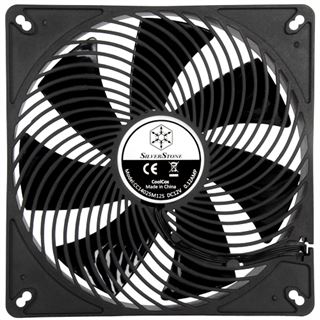 Silverstone Air Penetrator 139x139x25mm 1500 U/min 30 dB(A) schwarz