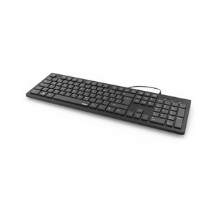 Hama Basic-Tastatur KC-200 kabelgebunden, schwarz