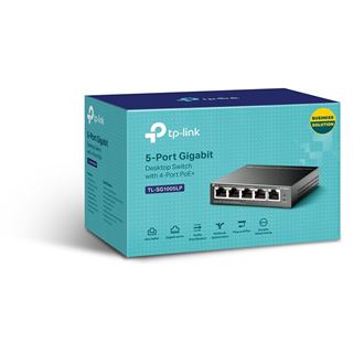 TP-Link Switch 5G PoE+ 40W 5x10/100/1000,PoE+