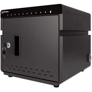 Manhattan 10-Port Ladeschrank 180W 10 USB-C PD-Ports bis 18W