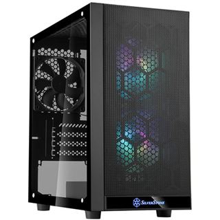 SilverStone PS15 Pro Micro-ATX Gehäuse, ARGB, Tempered Glass -