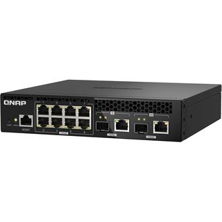 QNAP QSW-M2108R-2C 8x 2.5GbE 2x 10GbE SFP+ NBASE-T Combo