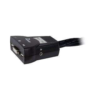 Inter-Tech IPC KVM Kabel-Switch LS-21DA DVI