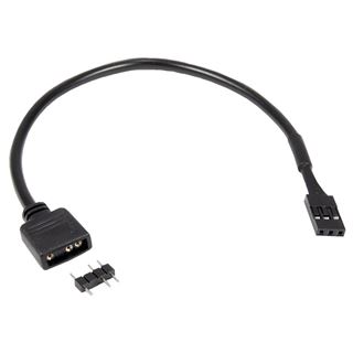 Inter-Tech AC RGB Adapter 3pin auf VDG, 20cm