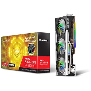 16GB Sapphire Radeon RX 6900 XT Nitro+ OC Aktiv PCIe 4.0 x16 (Retail)