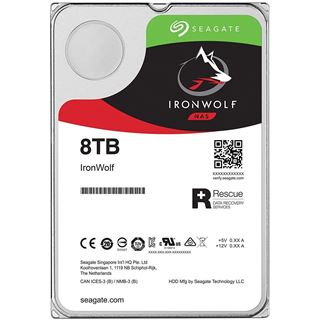8TB Seagate IronWolf NAS HDD ST8000VNA04 256MB 3.5" (8.9cm) SATA