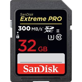 32GB SanDisk SDHC CARD SanDisk Extreme PRO UHS-II V90 300MB/s