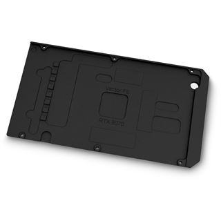 EK Water Blocks EK-Quantum Vector FE RTX 3070 Backplate, schwarz